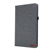 For Lenovo Tab P12 12.7 2025 Fabric Leather Tablet Case(Blue)