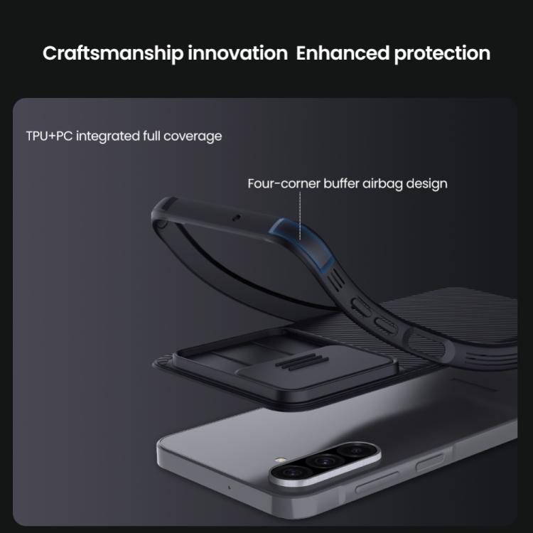 For Samsung Galaxy A26 5G NILLKIN CamShield Pro Magnetic PC Phone Case(Black)