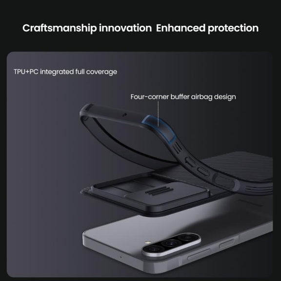 For Samsung Galaxy A26 5G NILLKIN CamShield Pro Magnetic PC Phone Case(Black)