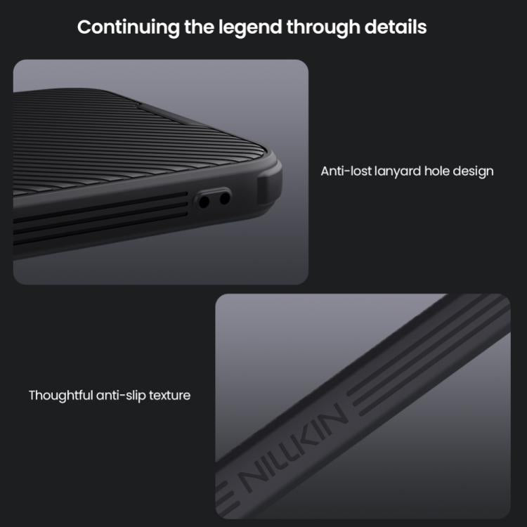For Samsung Galaxy A36 5G NILLKIN CamShield Pro Magnetic PC Phone Case(Black)