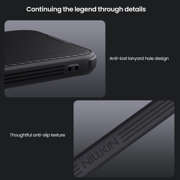 For Samsung Galaxy A36 5G NILLKIN CamShield Pro Magnetic PC Phone Case(Black)