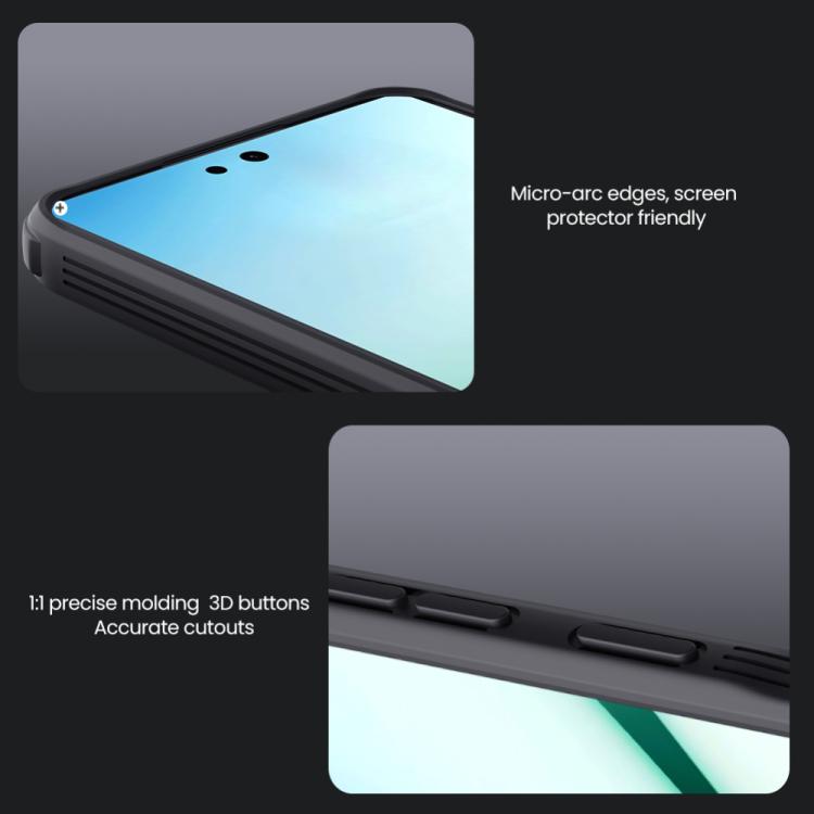 For Samsung Galaxy A36 5G NILLKIN CamShield Pro Magnetic PC Phone Case(Black)