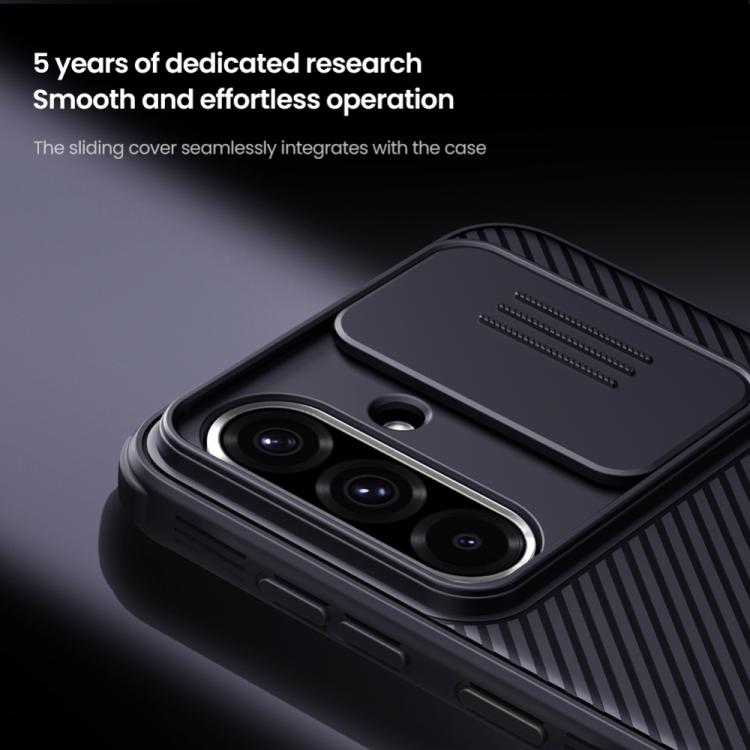 For Samsung Galaxy A36 5G NILLKIN CamShield Pro Magnetic PC Phone Case(Black)