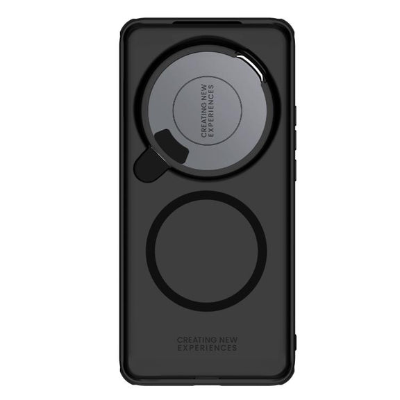For Xiaomi 15 Ultra NILLKIN Black Mirror Prop CD Texture Mirror Precise Hole MagSafe Magnetic Phone Case(Black)