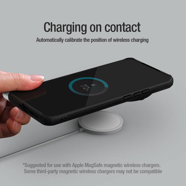 For Xiaomi 15 Ultra NILLKIN Black Mirror Prop CD Texture Mirror Precise Hole MagSafe Magnetic Phone Case(Black)
