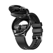X10 Headphones Smart Watch 1.39 inch Water-resistant Bracelet, Support Bluetooth Call / NFC / Heart Rate(Black + Siliver)