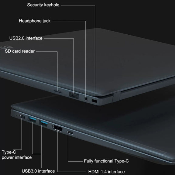 AK15U 15.6 inch Ultrathin Laptop, 16GB+1TB, Windows 10 Intel Processor N95 Quad Core(Silver)