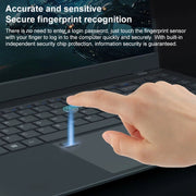 AK15U 15.6 inch Ultrathin Laptop, 12GB+512GB, Windows 10 Intel Processor N95 Quad Core(Dark Grey)