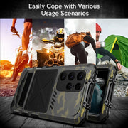For Samsung Galaxy S24 Ultra 5G R-JUST Life Water-resistant Dustproof Shockproof Phone Case(Camouflage)