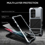 For Samsung Galaxy S24 Ultra 5G R-JUST Life Water-resistant Dustproof Shockproof Phone Case(Silver)