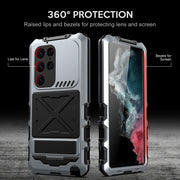 For Samsung Galaxy S24 Ultra 5G R-JUST Life Water-resistant Dustproof Shockproof Phone Case(Silver)
