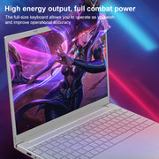 V8 15.6 inch Ultrathin Laptop, 16GB+1TB, Windows 10 Intel Processor N95 Quad Core(Silver)