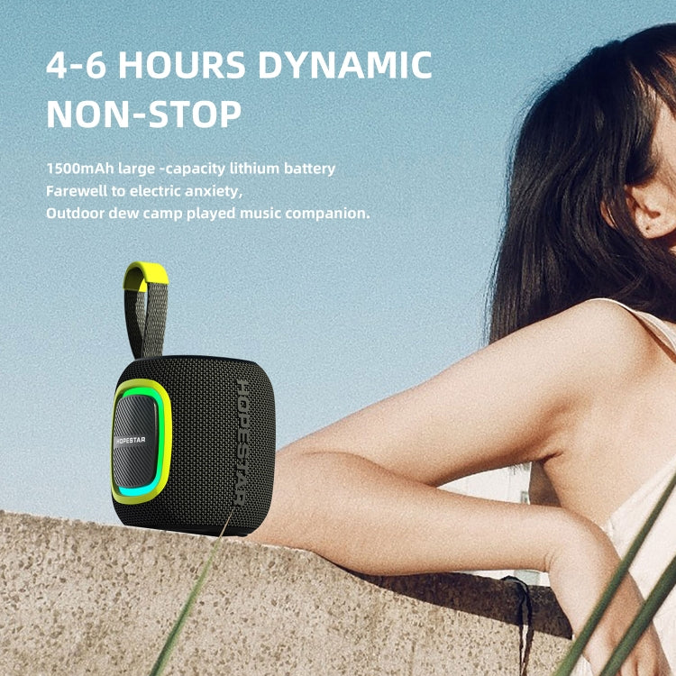 HOPESTAR P66 5W Portable Wireless Bluetooth Speaker(Black)