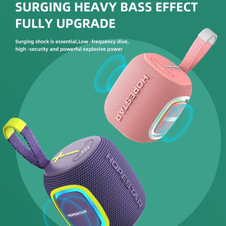 HOPESTAR P66 5W Portable Wireless Bluetooth Speaker(Blue)