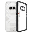 For Nothing Phone 2a Frosted TPU Hybrid Transparent PC Phone Case(Black) - More Brand by PMC TechLife | Online Shopping South Africa | PMC TechLife | Buy Now Pay Later Mobicred