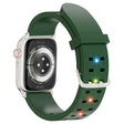 For Apple Watch 38mm Luminous Colorful Light Silicone Watch Band(Green) - free shipping - PMC TechLife - Order now!
