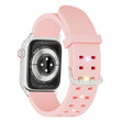 For Apple Watch 38mm Luminous Colorful Light Silicone Watch Band(Pink) - Watch Bands by PMC TechLife | Online Shopping South Africa | PMC TechLife