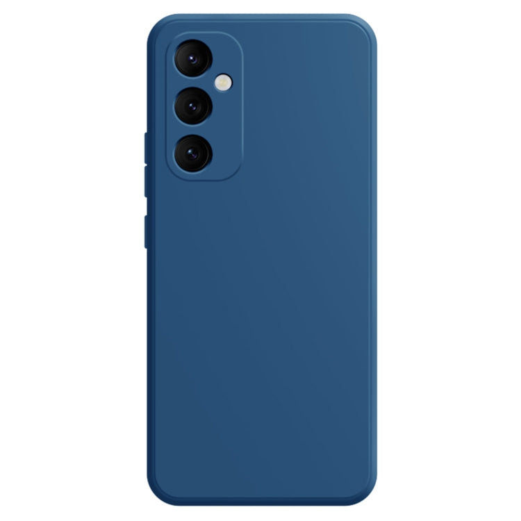 For Samsung Galaxy S24 5G Imitation Liquid Silicone Phone Case(Blue)