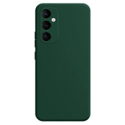 For Samsung Galaxy S24+ 5G Imitation Liquid Silicone Phone Case(Dark Green)