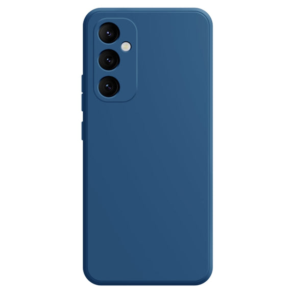 For Samsung Galaxy S24+ 5G Imitation Liquid Silicone Phone Case(Blue)
