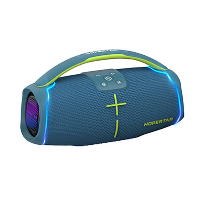 HOPESTAR H61 Outdoor IPX6 Water-resistant Portable 50W Surround Bluetooth Speaker(Navy Blue)