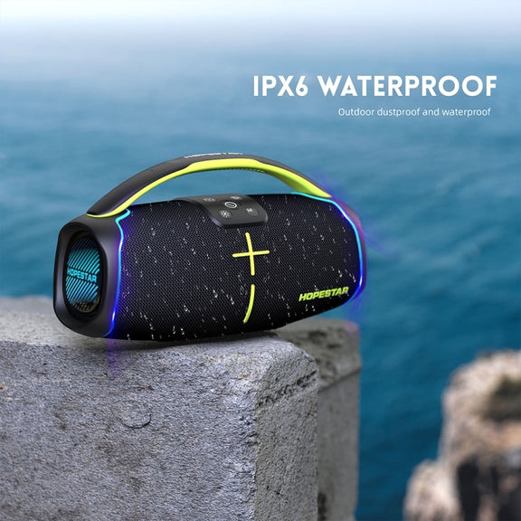 HOPESTAR H61 Outdoor IPX6 Water-resistant Portable 50W Surround Bluetooth Speaker(Camouflage)