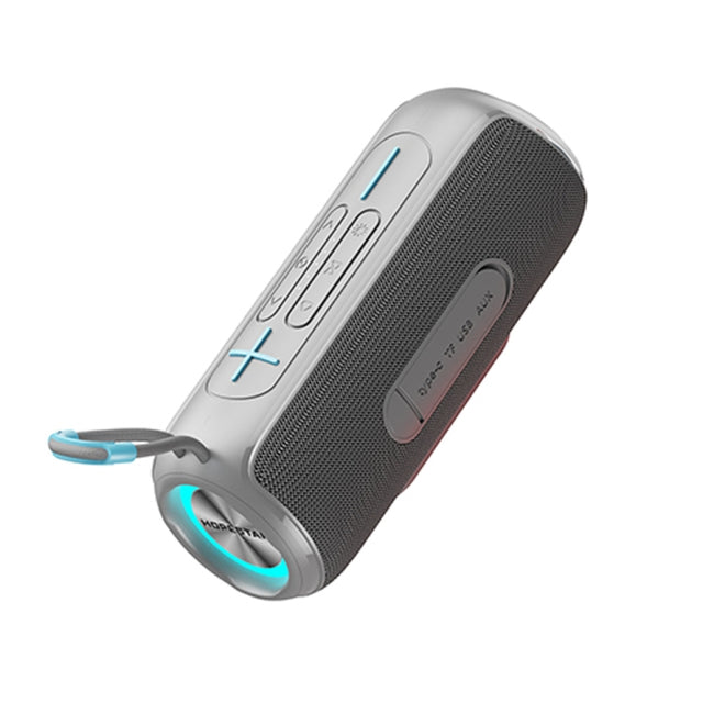 HOPESTAR P26 Outdoor Portable lPX6 Water-resistant Dazzling Bluetooth Speaker(Grey)