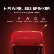 HOPESTAR P26 Outdoor Portable lPX6 Water-resistant Dazzling Bluetooth Speaker(Grey)