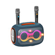 HOPESTAR Party Box 120W Karaoke Bluetooth Speaker with 2 Microphones(Navy Blue) - free shipping - PMC TechLife - Order now!