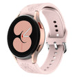 For Samsung Galaxy Watch 6 Sunflower Pattern Embossed Silicone Watch Band(Pink) - Watch Bands by PMC TechLife | Online Shopping South Africa | PMC TechLife | Buy Now Pay Later Mobicred