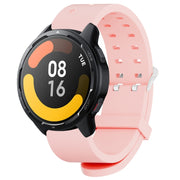 22mm Luminous Colorful Light Silicone Watch Band(Pink)