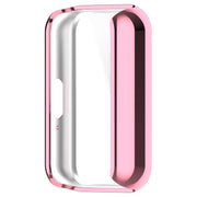 For Samsung Galaxy Fit 3 Full Coverage TPU Electroplated Watch Protective Case(Pink)