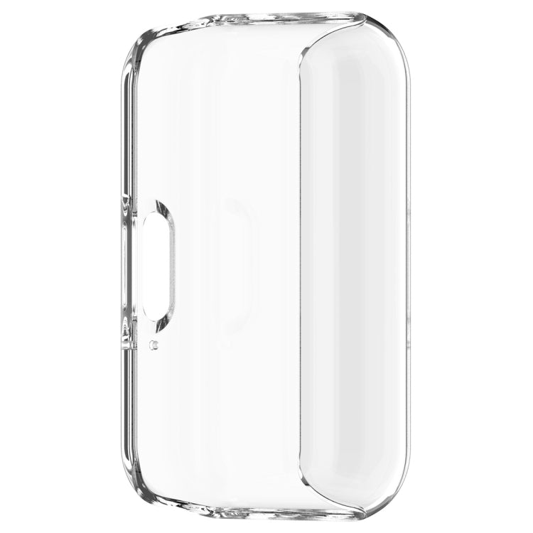 For Samsung Galaxy Fit 3 Full Coverage TPU Electroplated Watch Protective Case(Transparent White)