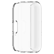 For Samsung Galaxy Fit 3 Full Coverage TPU Electroplated Watch Protective Case(Transparent White)