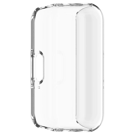 For Samsung Galaxy Fit 3 Full Coverage TPU Electroplated Watch Protective Case(Transparent White)