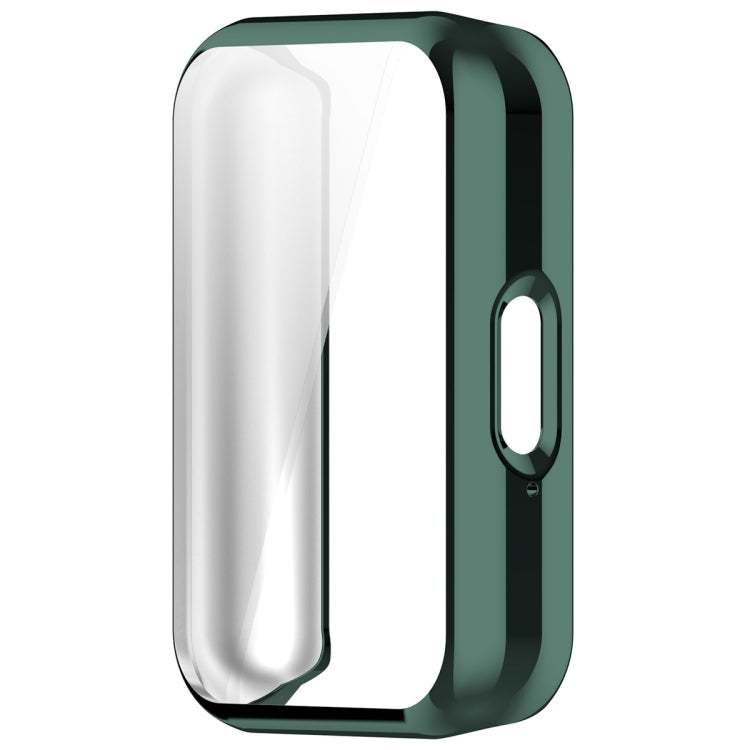 For Samsung Galaxy Fit 3 Full Coverage TPU Electroplated Watch Protective Case(Green)
