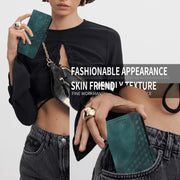For iPhone 16 Pro Max Embossed Rhombus Starry Leather Phone Case(Green)