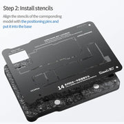 Qianli Magnetic Middle Layer BGA Reballing Platform For iPhone 15 Series