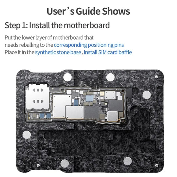 Qianli Magnetic Middle Layer BGA Reballing Platform For iPhone 14 Series