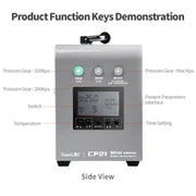 Qianli CP21 Mini LCD Screen Bubble Removing Machine, EU Plug