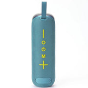 T&G TG-384 Mini Portable Bluetooth Speaker Support TF / U-disk / RGB Light(Cyan)