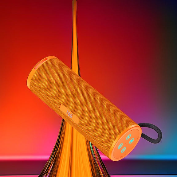 T&G TG-421 RGB BT Outdoor Water-resistant Speakers(Orange)