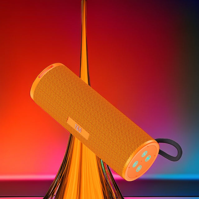 T&G TG-421 RGB BT Outdoor Water-resistant Speakers(Orange)