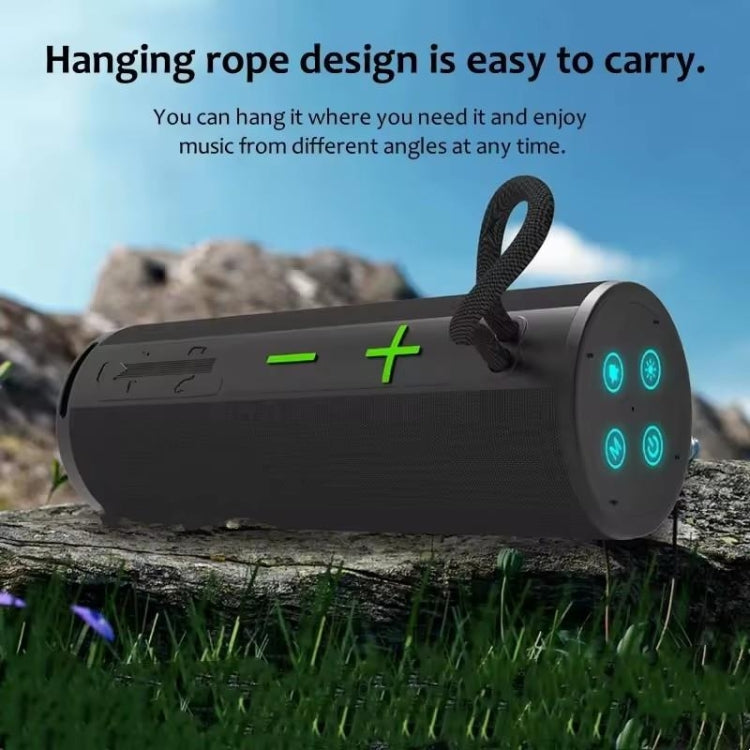T&G TG-421 RGB BT Outdoor Water-resistant Speakers(Silver)