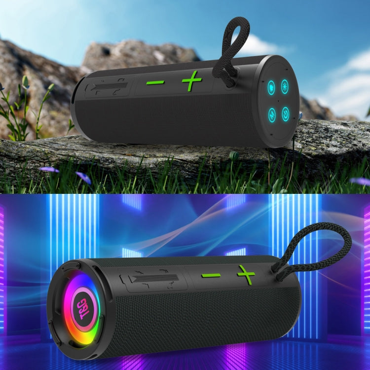 T&G TG-421 RGB BT Outdoor Water-resistant Speakers(Red)