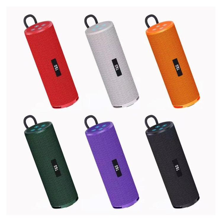 T&G TG-421 RGB BT Outdoor Water-resistant Speakers(Silver)