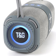 T&G TG-668 Wireless Bluetooth Speaker Portable TWS Subwoofer with Handle(Orange)