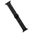 For Apple Watch Series 3 38mm Stainless Steel Watch Band(Black) - Watch Bands by PMC TechLife | Online Shopping South Africa | PMC TechLife