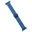 For Apple Watch Series 2 38mm Stainless Steel Watch Band(Blue) - Watch Bands by PMC TechLife | Online Shopping South Africa | PMC TechLife
