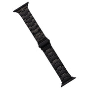 For Apple Watch 42mm Stainless Steel Watch Band(Black)